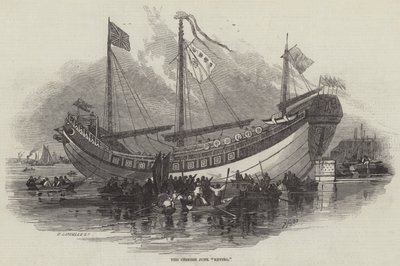 La jonque chinoise Keying - Myles Birket Foster